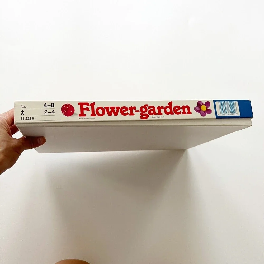 1985 Vtg Otto Maier Verlag Ravensburger Felt Flower Garden Game - Complete EUC!